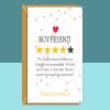 Funny Anniversary Card for Boyfriend - For Him - Snores - Cute - Romantic - For 1st, 2nd, 3rd, 10th or any anniversary with your boyfriend