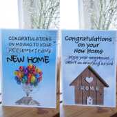 Handmade New Home Funny Cards
