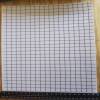 Large Washable Sashiko Transfers | Stitching Grid | Circles - 1
