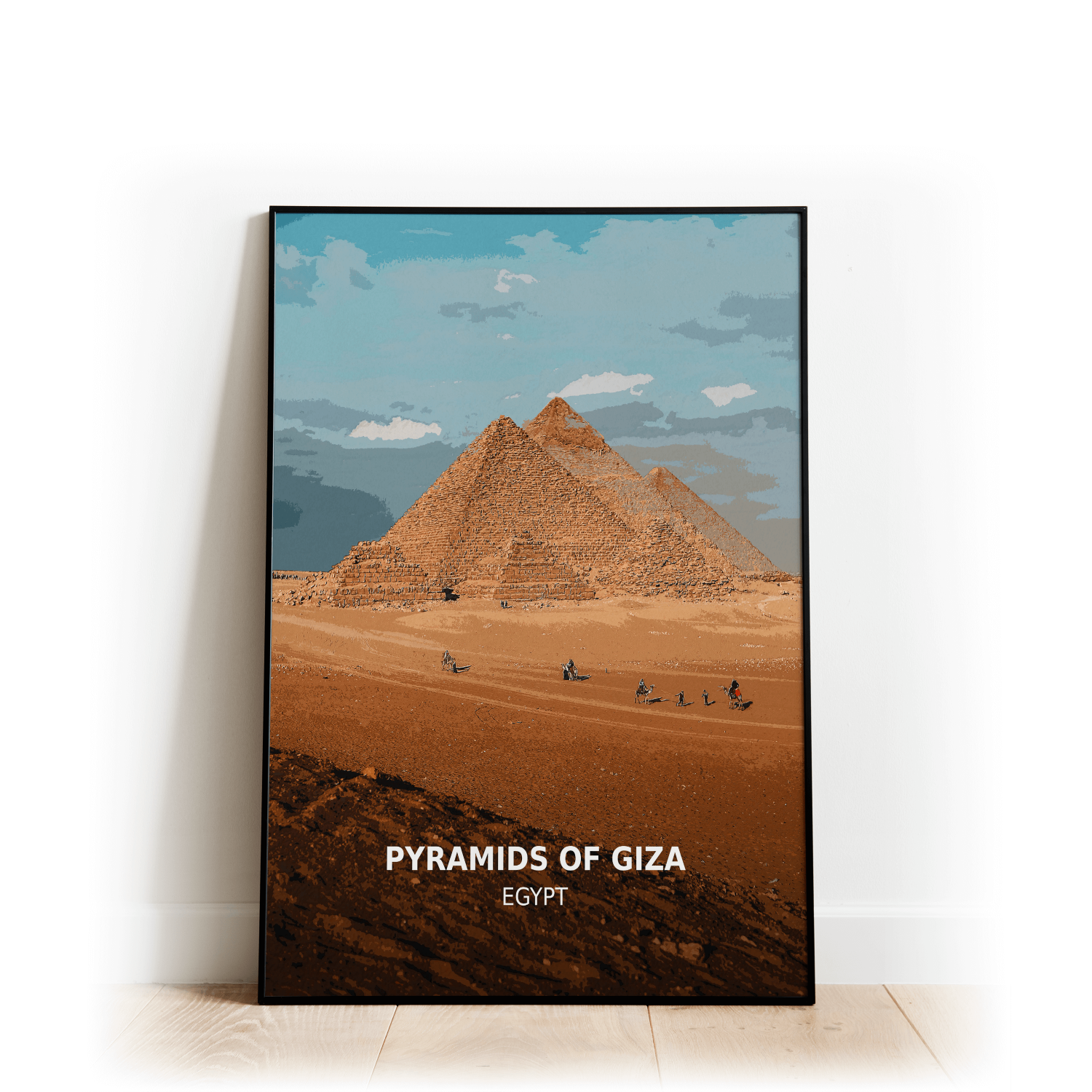 Pyramids of Giza - Egypt - Print - A4 - Standard - Print Only
