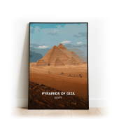 Pyramids of Giza - Egypt - Print