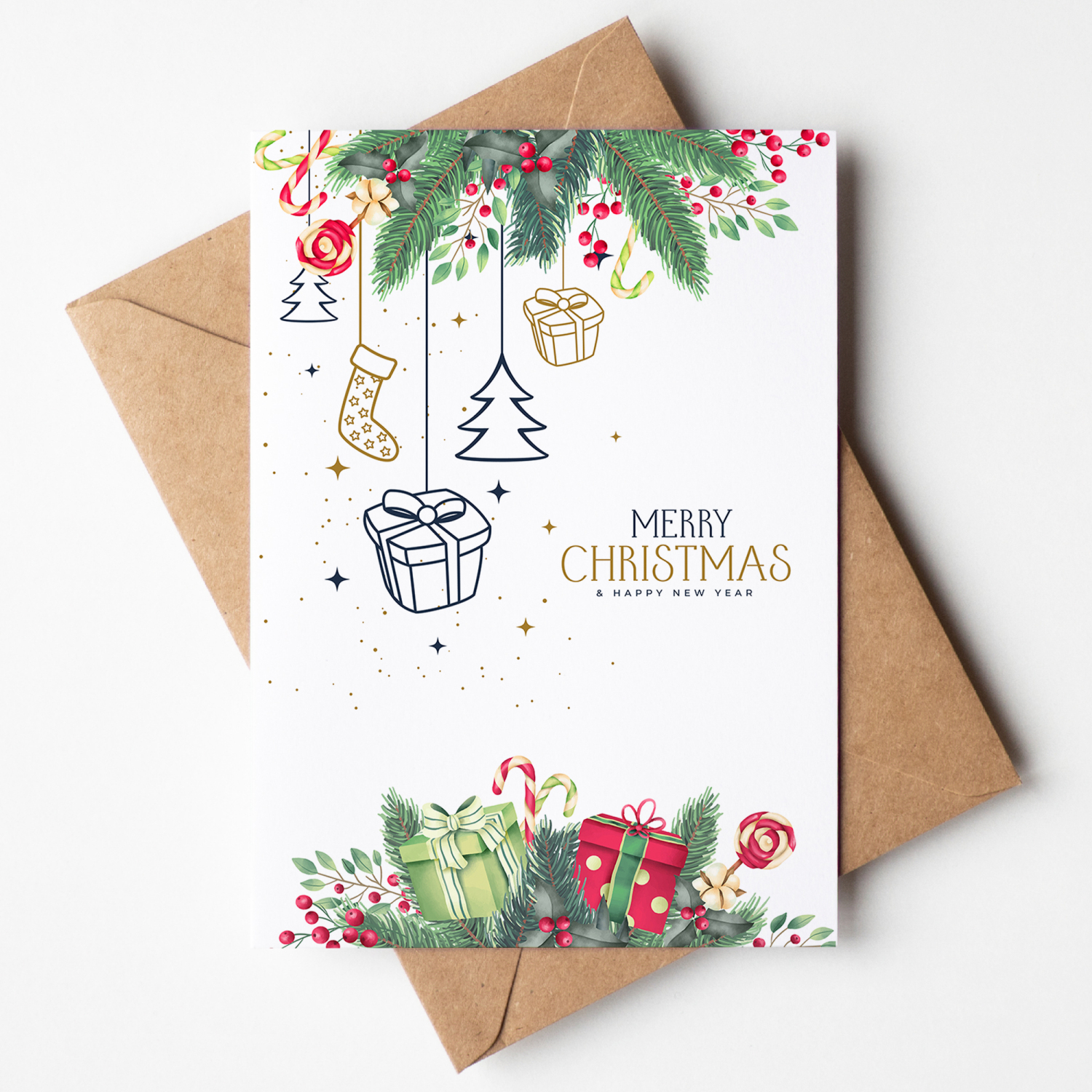 Corporate Christmas Cards Branded | Corporate | Company | Christmas Cards for Clients  Staff, Co-Workers, Teams & Clubs Christmas Cards - A6 - 4.1" x 5.8"