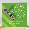 Dad Birthday Day Card, Funny Gardening  Dad Card