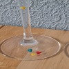 Hand Painted Rainbow Love Heart Champagne Prosecco Glasses
