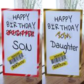 Funny Reduction Son/Daughter Birthday Card