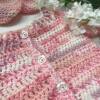 Crochet baby cardigan