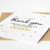 Thank you placement card | Thank you for your help during placement card, nursing placement, student placement, uni placement thank you card