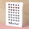 13th Wedding Anniversary Card For Wife Anniversary Card for Husband or Boyfriend Anniversary Card Girlfriend Anniversary Thirteen Year - Small (4x6) / Blank Message