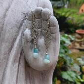 Amazonite Earrings - Sheilding