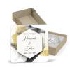 Gold & Black Wedding favour Coasters for guests