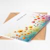 Thank You Cards, Wildflower Watercolour Thank You Card Set, Floral Multipack Notelet Card Pack, Simple Floral watercolour thank you cards - A6 - 4.1" x 5.8"