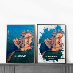 Belem Tower - Portugal - Print - A4 - Standard - Print Only
