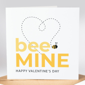 Valentine's Day Card - Bee Mine