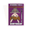 Fangtastic Birthday Wishes For A Girl - A5 Portrait - 1 Card