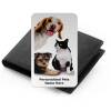 Personalised Pet Photo Wallet Aluminium Purse Card, Metal Keepsake Gift, Gift for Grandparents, Husband, Wife Dad, Mum, Custom Pet Card - Landscape