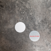 Sublimation aluminium blank 25mm discs pack of 100 - White 0.5mm