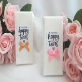 69p each (for 5+) tears tissues, wedding tissues, wedding guest tissues