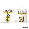 Holy Shit I'm 21, Birthday Mug, Special 21st Birthday Mug, 21st Gift. His Birthday - Her Birthday - 21st Special Occasion add a Coaster - Single Mug