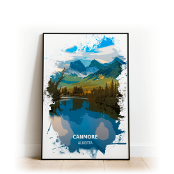Canmore - Alberta - Print - A4 - Standard - Print Only