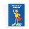 Funny Birthday Card For Dad - DIY Joke - A5 Portrait - 1 Card