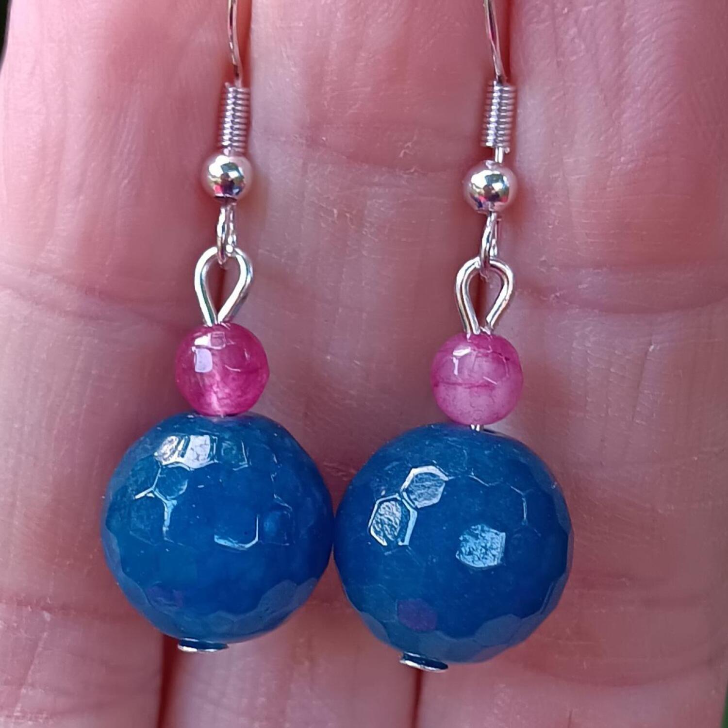 Jade Bead Earrings - Serenity