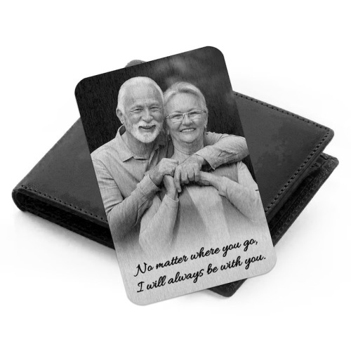 Photo Memorial Wallet Card - In Loving Memory