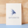 Father's Day Card For Fisherman Simple Father's Day Card You're The Catch Of The Day Father's Day Gift For Fisherman - Small (4x6) / Blank Message