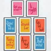 Scouse, Scouser, Liverpool dialect, sayings print