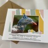 Birthday Card Pigeon Humour Music Pun Funny