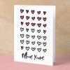 15th Wedding Anniversary Card For Wife Anniversary Card for Husband or Boyfriend Anniversary Card Girlfriend Anniversary Fifteen Year - Small (4x6) / Blank Message