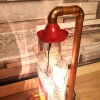 Tequila Single stem copper lamp