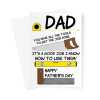 DIY Dad Joke Father's Day Card - A5 Portrait - 1 Card