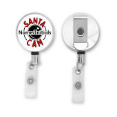 Personalised Metal ID Reel - Santa Cam