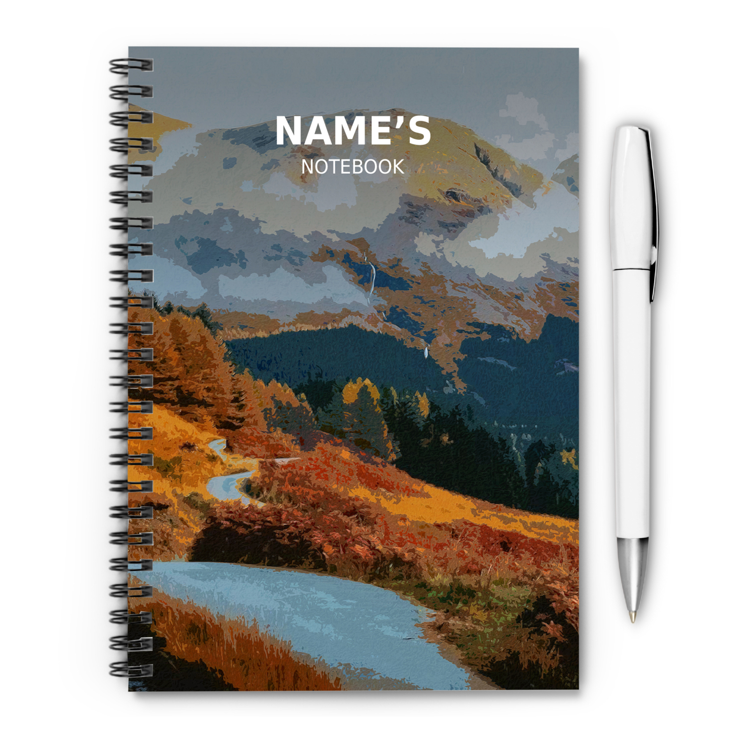 Glen Etive - Scotland - A5 Notebook - Single Note Book