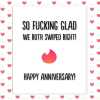 funny rude anniversary card, rude wife card, rude husband card, c*nt card, dickhead card, cheeky card, girlfriend, boyfriend, 15 designs - CUNTIEST