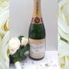 Personalised Champagne Bottle Label, Personalised Wedding Gift,Wine Bottle Label - 1 label