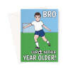 Brother Football Birthday Card - Euro - A5 Portrait - 1 Card