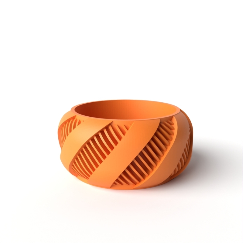 The Brimo Planter Pot with Drainage Tray & Stand Included - Matte Dark Green - 3"