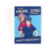 Anime Birthday Card For Husband - A5 Portrait - 1 Card