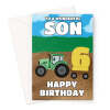 Age 6 Tractor Birthday Card For Son - A5 Portrait - 1 Card