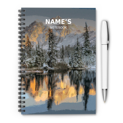 Mount Baker Wilderness - Washington - A5 Notebook - Single Note Book