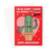 Funny Boyfriend Happy Anniversary Card - A5 Portrait - 1 Card