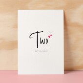 Two Year Anniversary Card For Husband 2 Year Anniversary Card Boyfriend or Girlfriend Wedding Anniversary Card For Wife