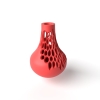 Virus Flower Vase - Black - Large