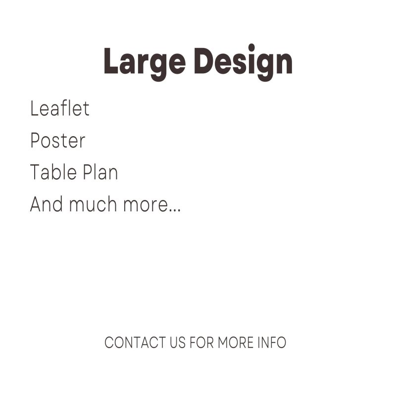 Personalised Design | Custom, Tailored for You, Bespoke | Logo, Business Card, QR Code, Flyer, Voucher, Loyalty Card, Thank You Card, Poster