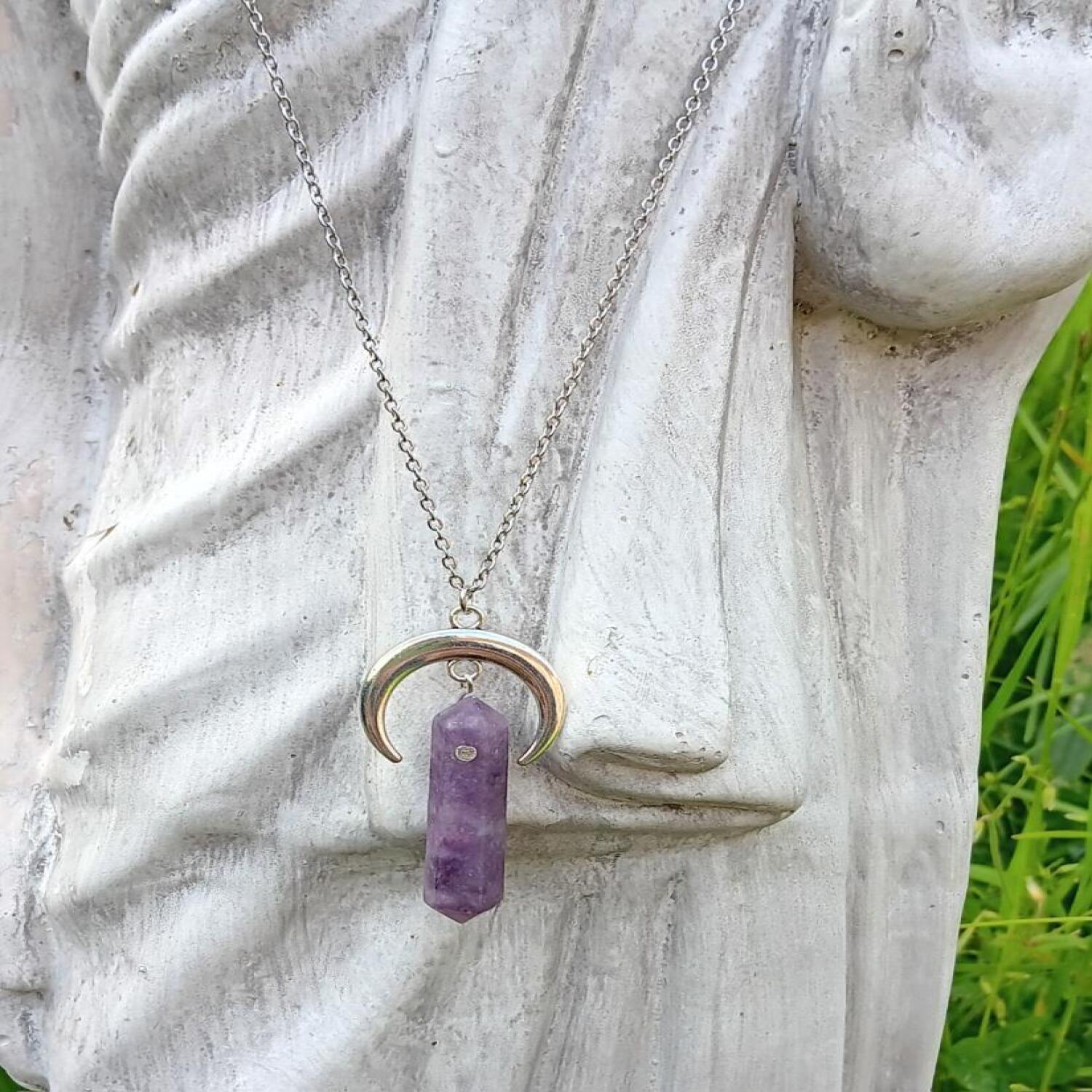 Lepidolite Necklace - Positivity