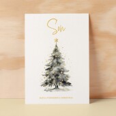 Christmas Card For Son Card Xmas Card for Son Christmas Card for Loved One Son Card Christmas Tree Card