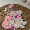 Celebrity-Inspired Cake Topper for Music Lovers