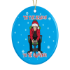 Christmas Tree Bauble For Gamer - Gaming Gift - blue