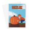 Cute Happy 1ST Halloween Card Greeting Card - A5 Portrait - 1 Card